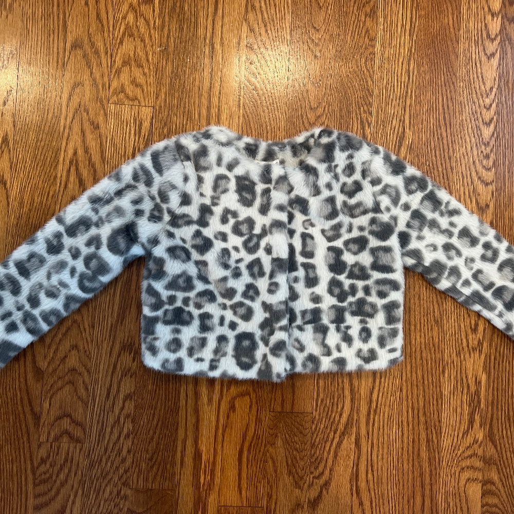 Splendid Toddler Cheetah Faux Fur Jacket
